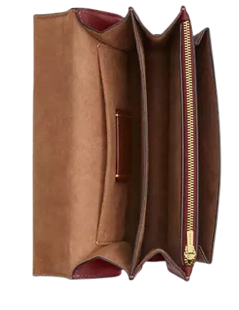 Coach Klare Crossbody Bag In Signature Canvas With Cherry Print