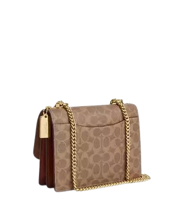 Coach Klare Crossbody Bag In Signature Canvas With Rose Print