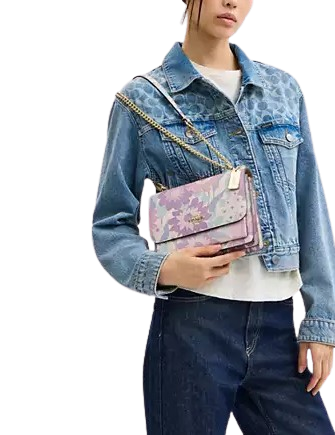 Coach Klare Crossbody Bag With Floral Print
