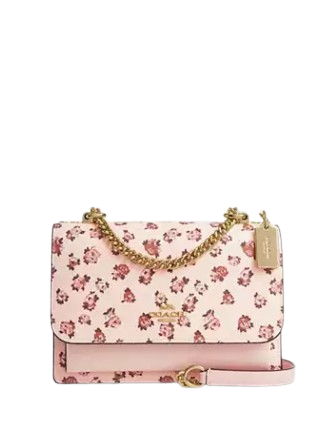 Coach Klare Crossbody Bag With Rose Print