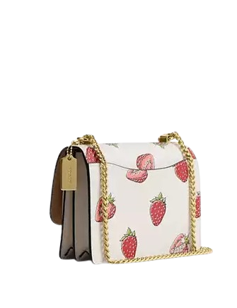 Coach Klare Crossbody With Strawberry Print