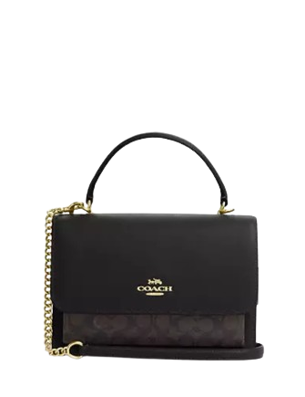Coach Klare Top Handle Bag In Signature Canvas