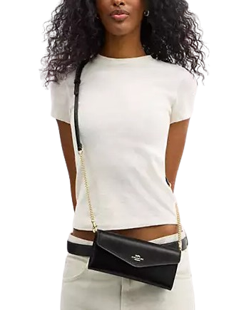 Coach Klare Wallet With Chain