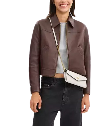 Coach Klare Wallet With Chain