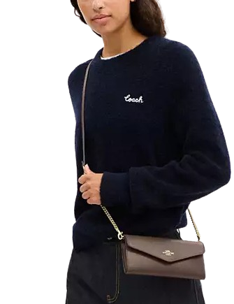 Coach Klare Wallet With Chain