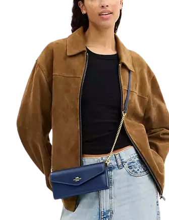 Coach Klare Wallet With Chain
