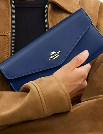 Coach Klare Wallet With Chain