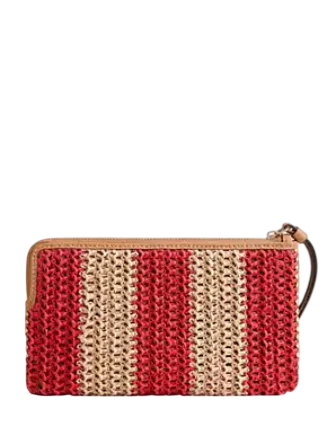 Coach Large Corner Zip Wristlet