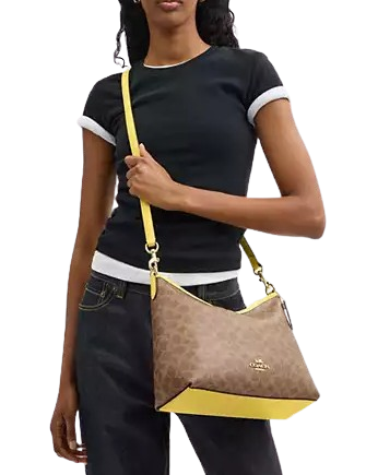Coach Laurel Shoulder Bag In Signature Canvas