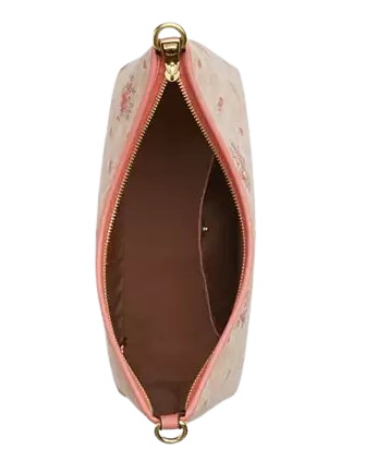 Coach Laurel Shoulder Bag In Signature Canvas With Floral Print