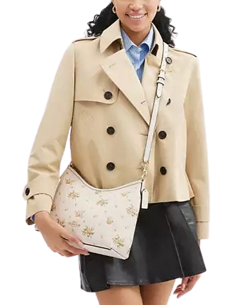 Coach Laurel Shoulder Bag With Floral Print