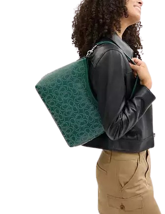 Coach Laurel Shoulder Bag With Signature Rivets