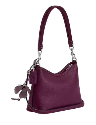 Coach Laurel Small Shoulder Bag With Flower Charm