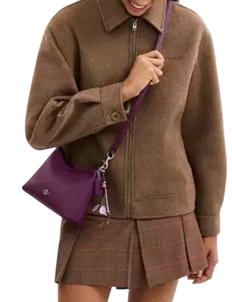 Coach Laurel Small Shoulder Bag With Flower Charm