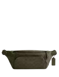 Coach League Belt Bag In Signature Canvas Jacquard
