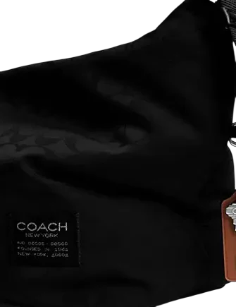 Coach Leo Crossbody In Signature Nylon