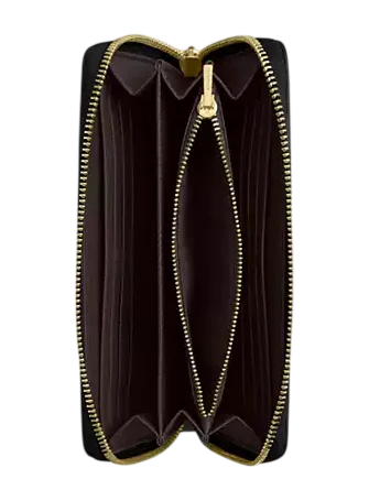 Coach Long Zip Around Wallet