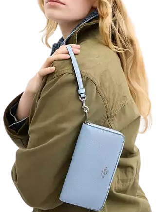Coach Long Zip Around Wallet