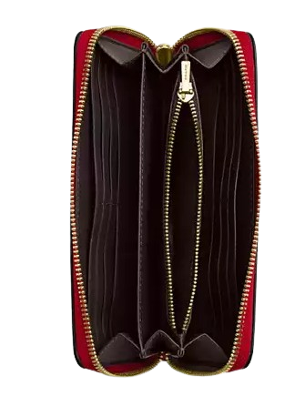 Coach Long Zip Around Wallet