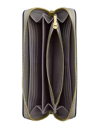 Coach Long Zip Around Wallet