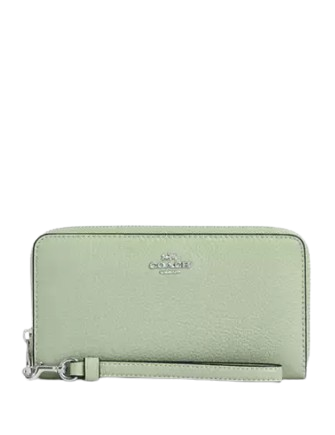 Coach Long Zip Around Wallet
