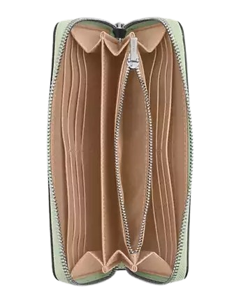 Coach Long Zip Around Wallet
