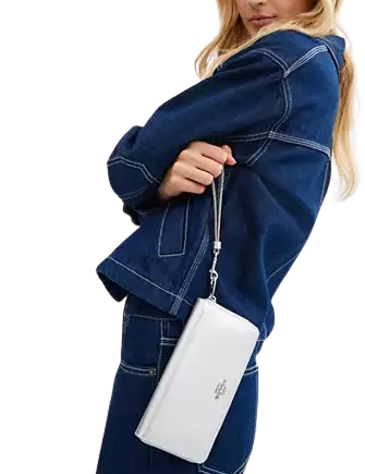 Coach Long Zip Around Wallet