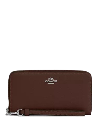 Coach Long Zip Around Wallet