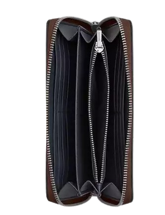 Coach Long Zip Around Wallet