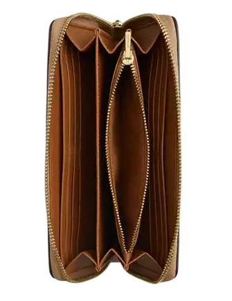 Coach Long Zip Around Wallet