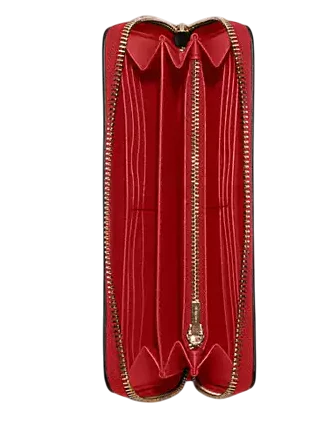 Coach Long Zip Around Wallet