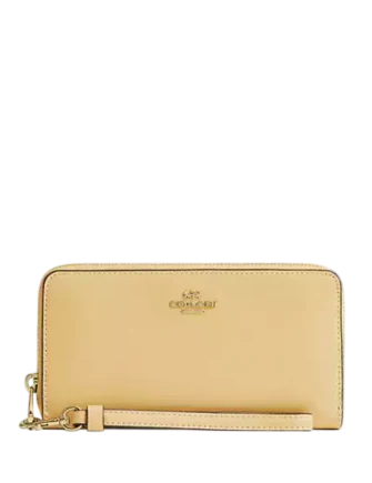 Coach Long Zip Around Wallet