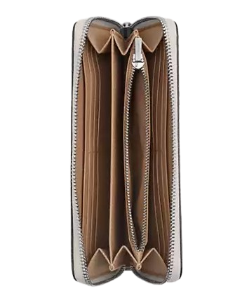 Coach Long Zip Around Wallet With Butterfly Print