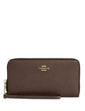 Coach Long Zip Around Wallet With Detachable Card Case