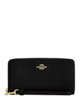 Coach Long Zip Around Wallet With Quilting