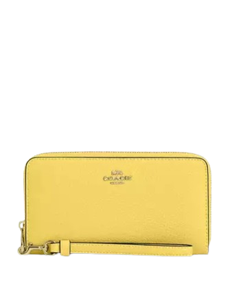 Coach Long Zip Around Wallet