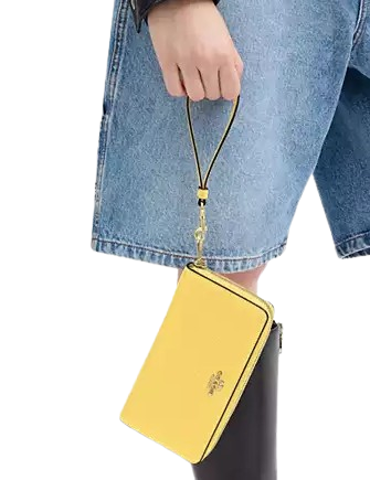 Coach Long Zip Around Wallet