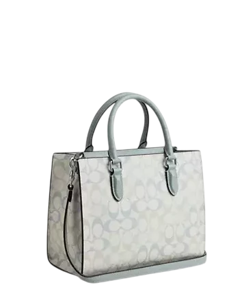 Coach Maggie Small Tote Bag In Pretty Signature Canvas