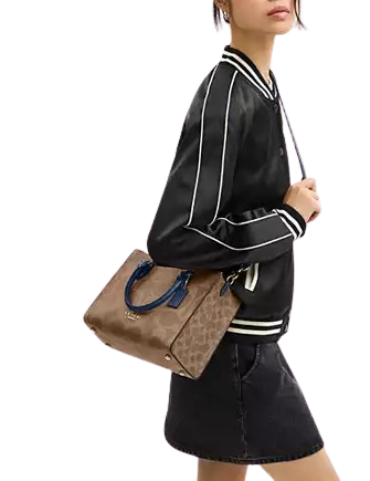 Coach Maggie Small Tote Bag In Signature Canvas