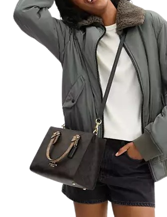 Coach Maggie Small Tote Bag In Signature Canvas