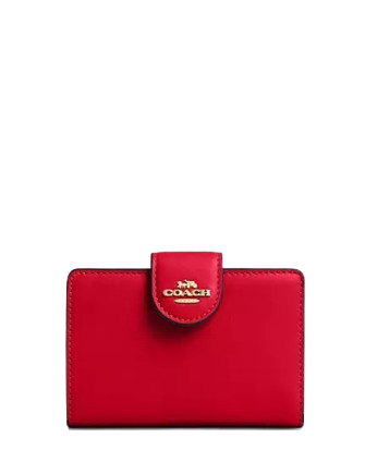 Coach Medium Corner Zip Wallet