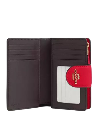 Coach Medium Corner Zip Wallet