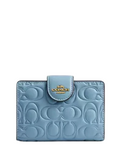 Coach Medium Corner Zip Wallet In Signature Leather