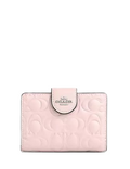 Coach Medium Corner Zip Wallet In Signature Leather