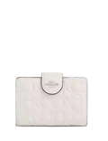 Coach Medium Corner Zip Wallet In Signature Leather
