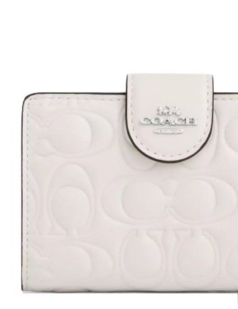 Coach Medium Corner Zip Wallet In Signature Leather