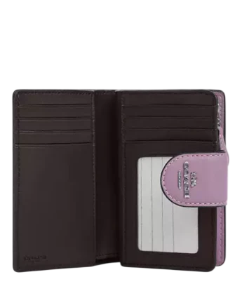 Coach Medium Corner Zip Wallet In Signature Leather
