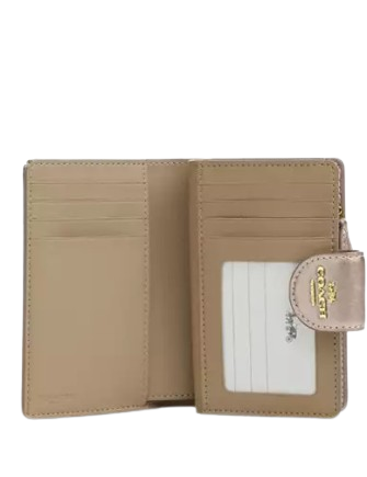 Coach Medium Corner Zip Wallet