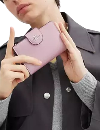 Coach Medium Corner Zip Wallet