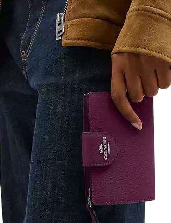 Coach Medium Corner Zip Wallet